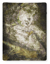Angel In Bronze And Copper - Blanket