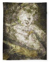 Angel In Bronze And Copper - Blanket