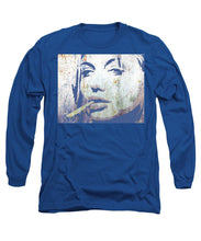 Silver Screen Angelina Jolie Smoking - Long Sleeve T-Shirt
