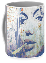 Silver Screen Angelina Jolie Smoking - Mug