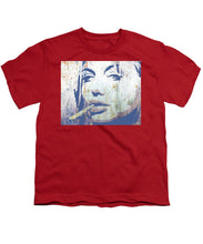 Silver Screen Angelina Jolie Smoking - Youth T-Shirt