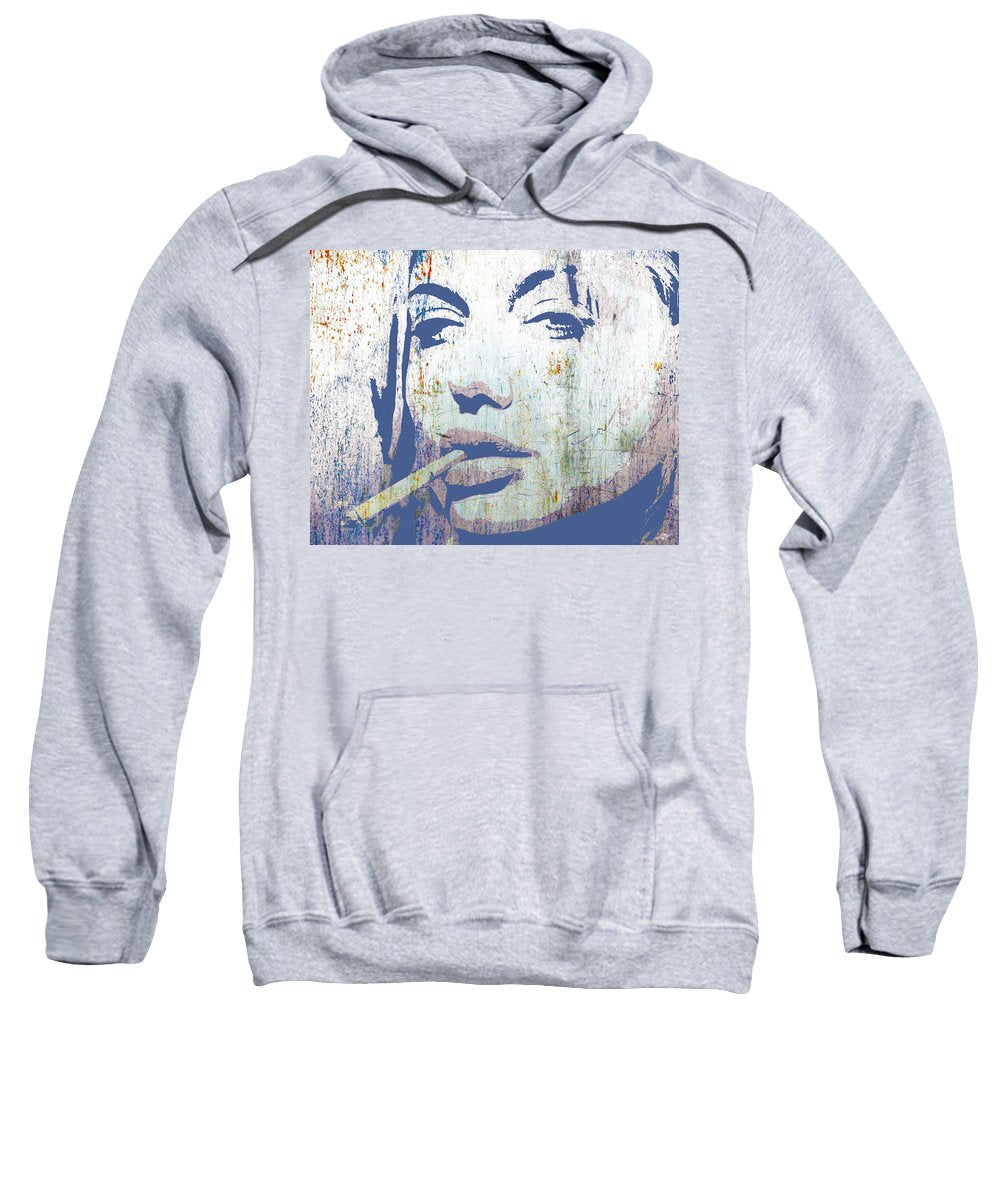Silver Screen Angelina Jolie Smoking - Sweatshirt