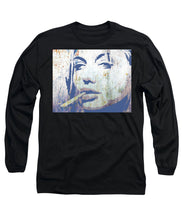 Silver Screen Angelina Jolie Smoking - Long Sleeve T-Shirt