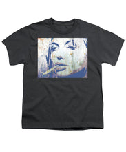 Silver Screen Angelina Jolie Smoking - Youth T-Shirt