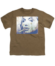 Silver Screen Angelina Jolie Smoking - Youth T-Shirt