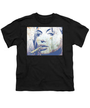 Silver Screen Angelina Jolie Smoking - Youth T-Shirt