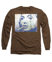 Silver Screen Angelina Jolie Smoking - Long Sleeve T-Shirt