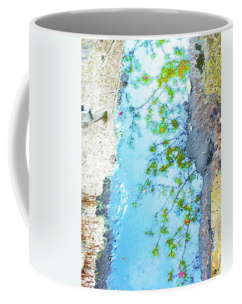 Aqua Metallic Clear - Mug