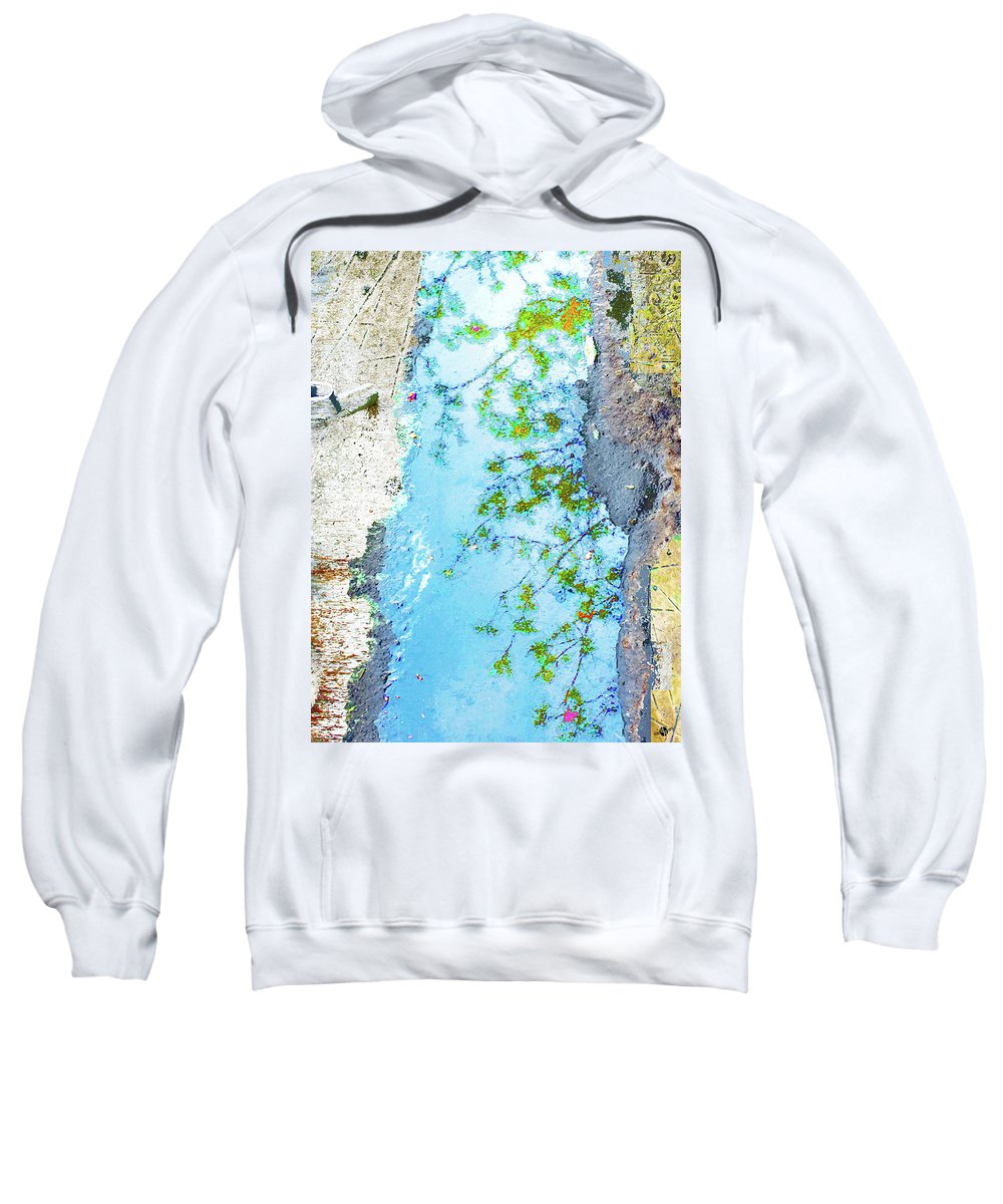 Aqua Metallic Clear - Sweatshirt