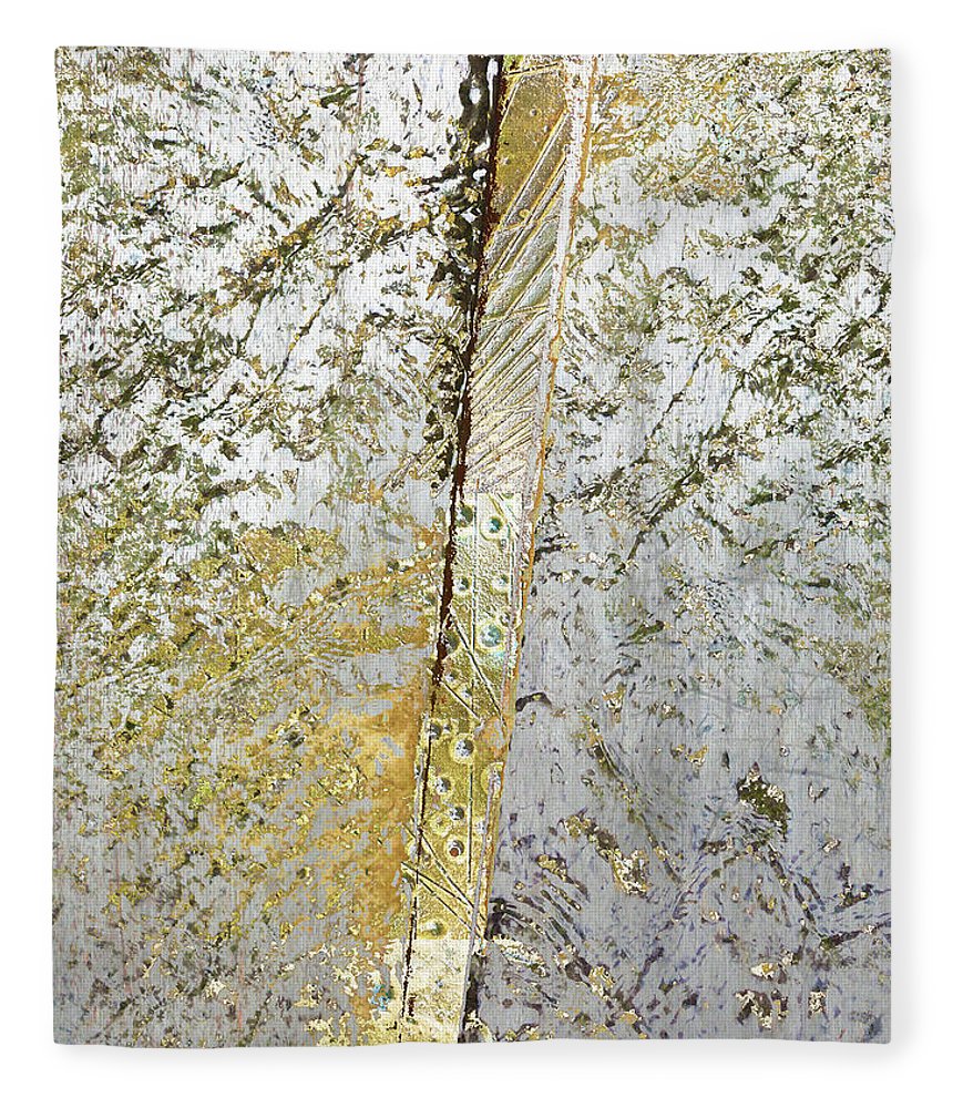 Aqua Metallic Series Gold Rush - Blanket