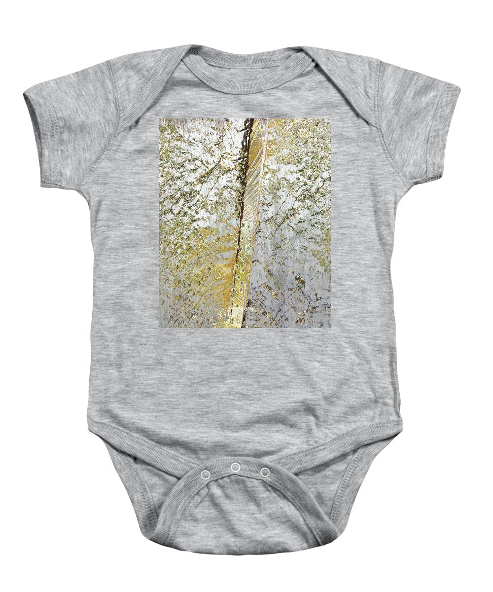 Aqua Metallic Series Gold Rush - Baby Onesie