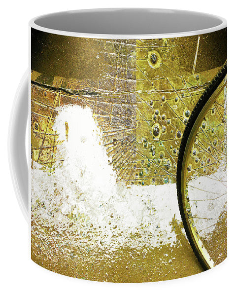 Aqua Metallic Series Bent - Mug