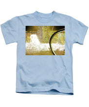 Aqua Metallic Series Bent - Kids T-Shirt