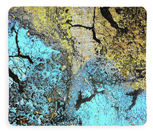 Aqua Metallic Series Blue - Blanket
