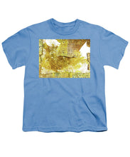 Aqua Metallic Series Border - Youth T-Shirt