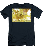 Aqua Metallic Series Border - Men's T-Shirt (Athletic Fit)