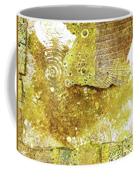 Aqua Metallic Series Border - Mug