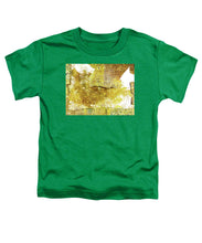 Aqua Metallic Series Border - Toddler T-Shirt