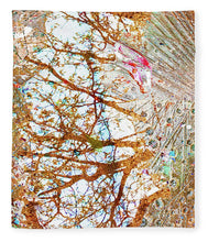 Aqua Metallic Series Burn - Blanket