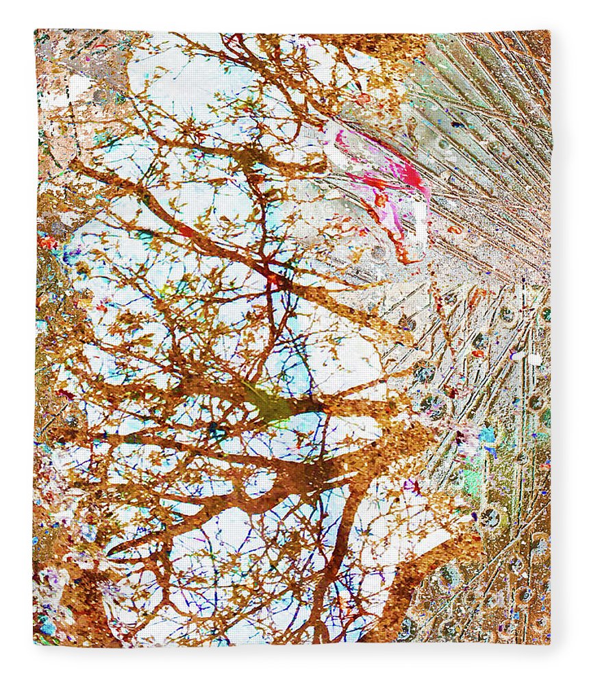Aqua Metallic Series Burn - Blanket