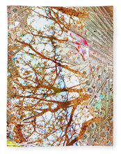 Aqua Metallic Series Burn - Blanket
