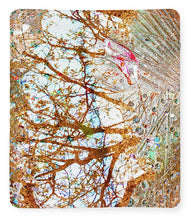 Aqua Metallic Series Burn - Blanket