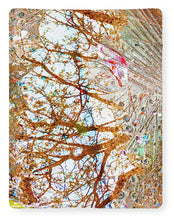 Aqua Metallic Series Burn - Blanket