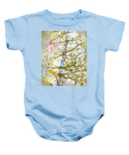 Aqua Metallic Series Crisp - Baby Onesie