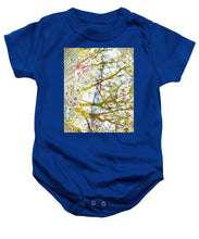 Aqua Metallic Series Crisp - Baby Onesie