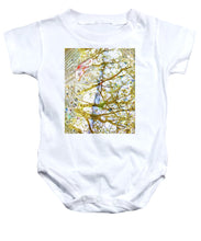 Aqua Metallic Series Crisp - Baby Onesie