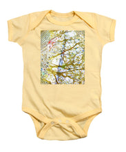 Aqua Metallic Series Crisp - Baby Onesie
