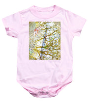 Aqua Metallic Series Crisp - Baby Onesie