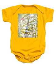 Aqua Metallic Series Crisp - Baby Onesie