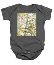 Aqua Metallic Series Crisp - Baby Onesie
