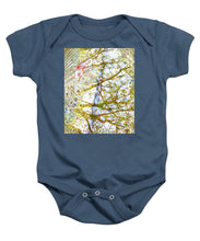 Aqua Metallic Series Crisp - Baby Onesie