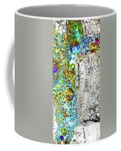 Aqua Metallic Series Crucifix - Mug