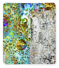 Aqua Metallic Series Crucifix - Blanket