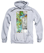 Aqua Metallic Series Crucifix - Sweatshirt