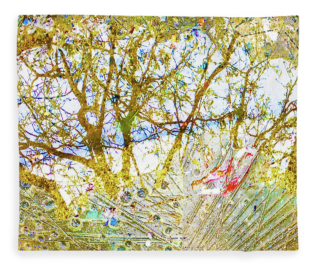 Aqua Metallic Series Day - Blanket