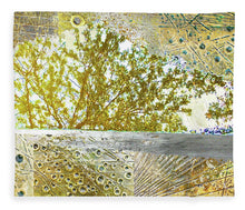 Aqua Metallic Series Gilded - Blanket