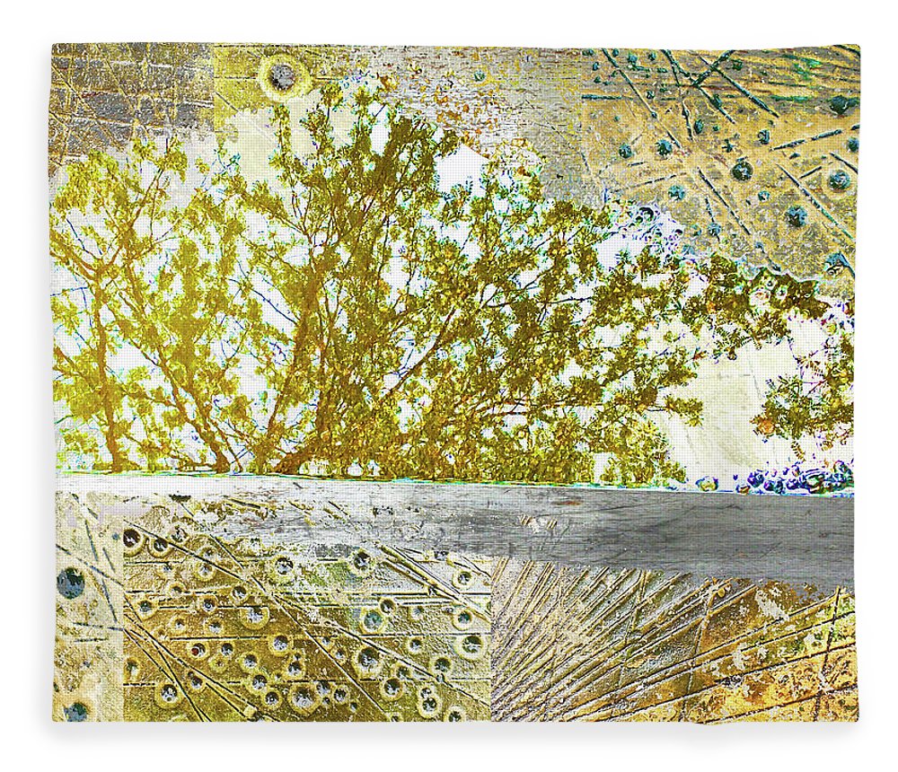 Aqua Metallic Series Gilded - Blanket