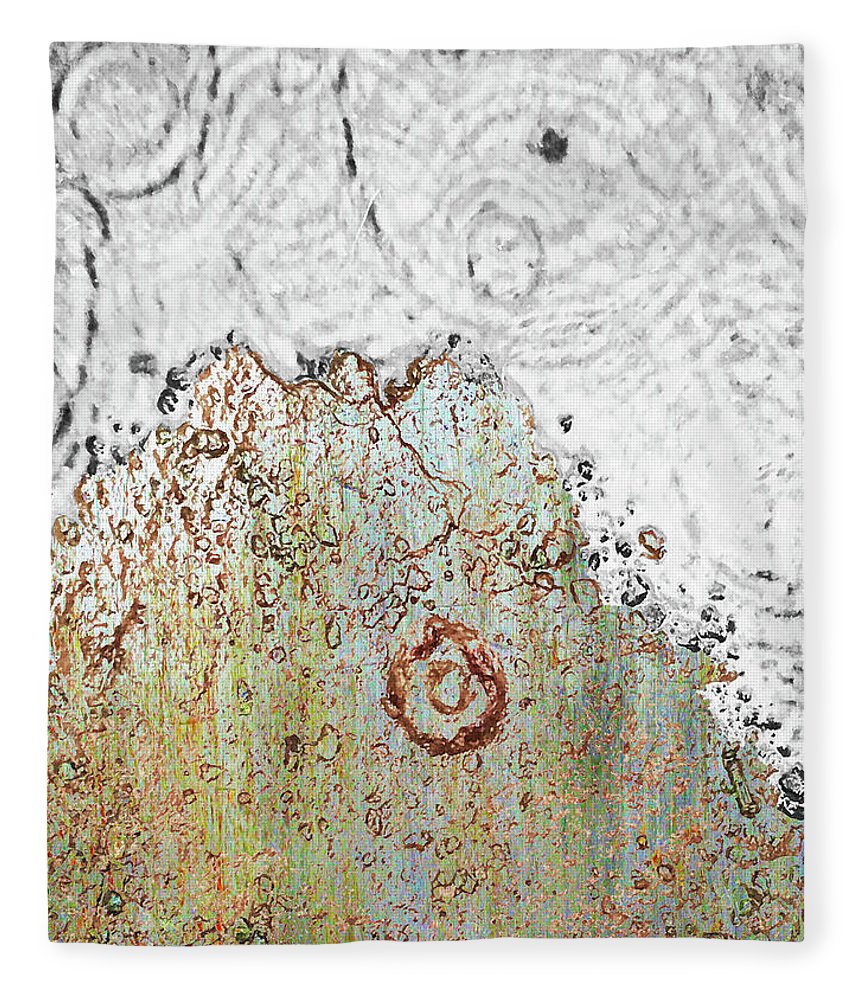 Aqua Metallic Series Molten - Blanket