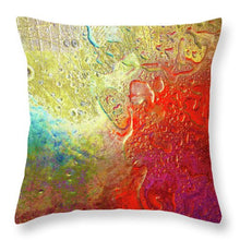 Aqua Metallic Series Rainbow - Throw Pillow