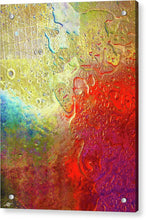 Aqua Metallic Series Rainbow - Acrylic Print