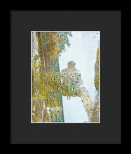 Aqua Metallic Series Self - Framed Print