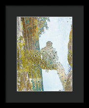 Aqua Metallic Series Self - Framed Print