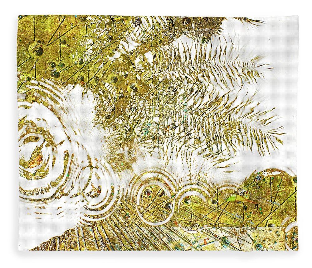 Aqua Metallic Series Skip - Blanket