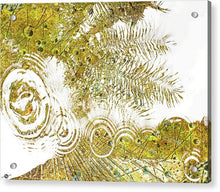 Aqua Metallic Series Skip - Acrylic Print