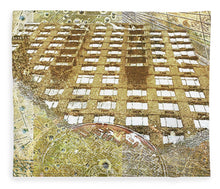 Aqua Metallic Series Up - Blanket