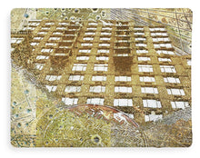 Aqua Metallic Series Up - Blanket